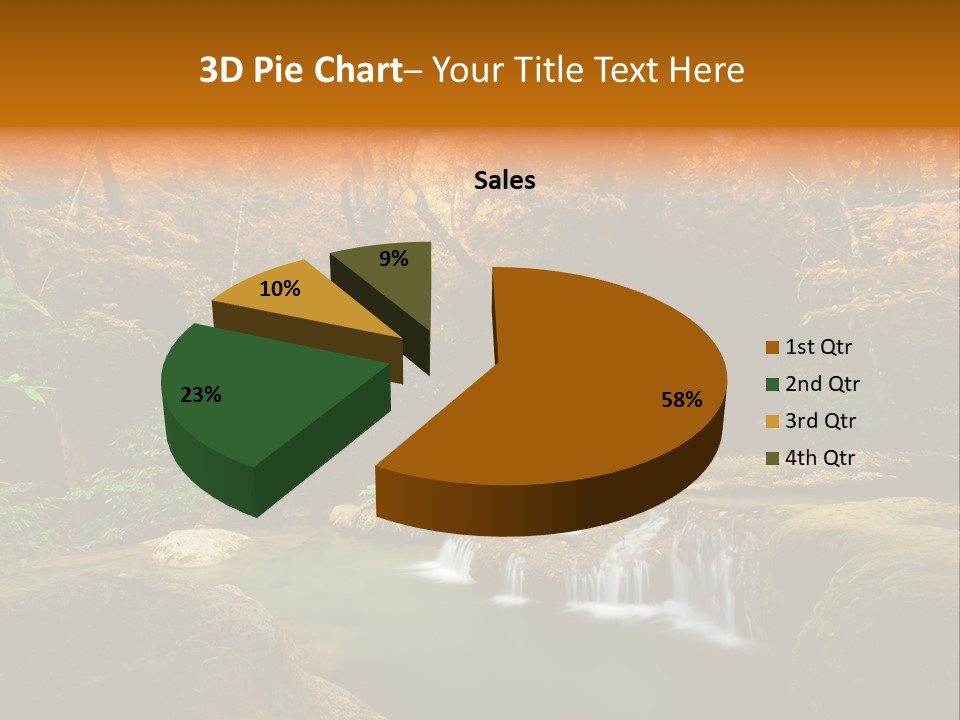 Orange Plant Yellow PowerPoint Template