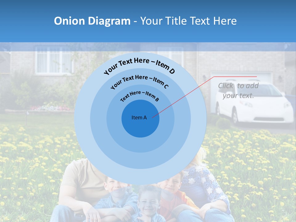 Couple Sky Portrait PowerPoint Template