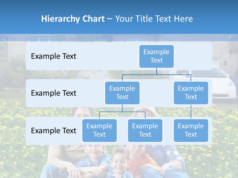 Couple Sky Portrait PowerPoint Template