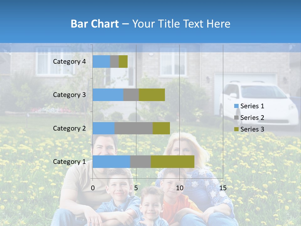 Couple Sky Portrait PowerPoint Template