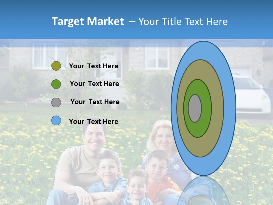 Couple Sky Portrait PowerPoint Template