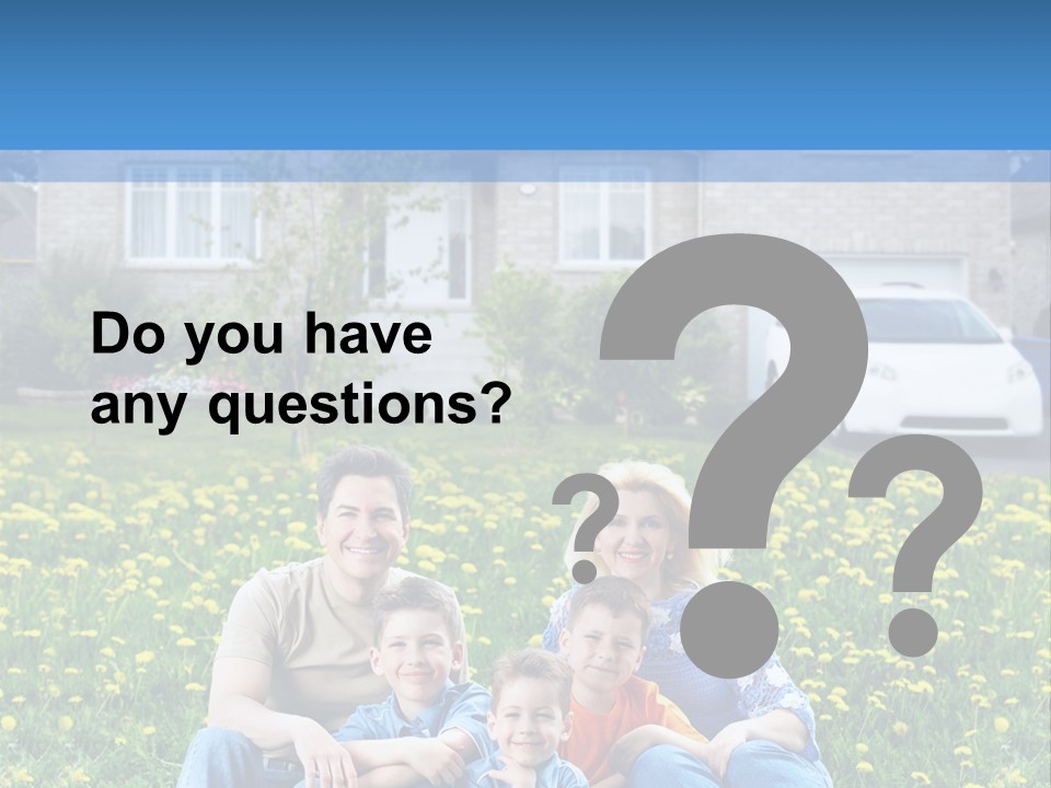 Couple Sky Portrait PowerPoint Template