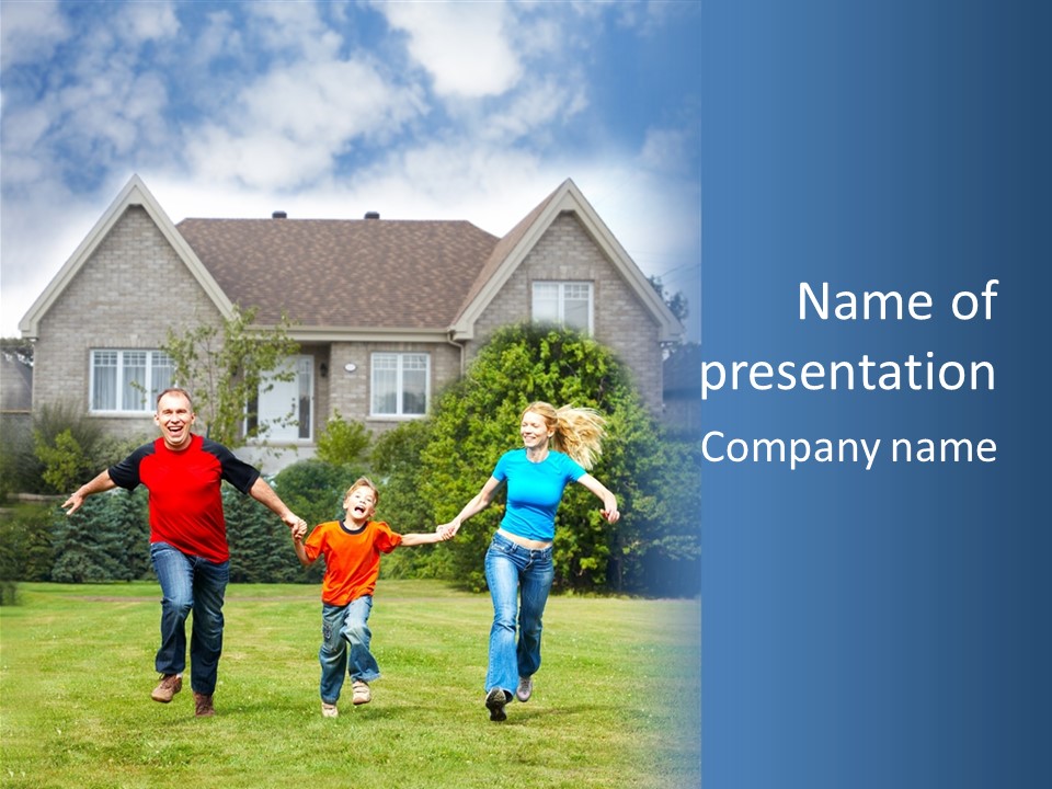 Home Kid Modern PowerPoint Template