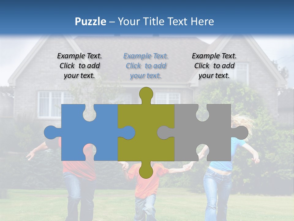 Home Kid Modern PowerPoint Template