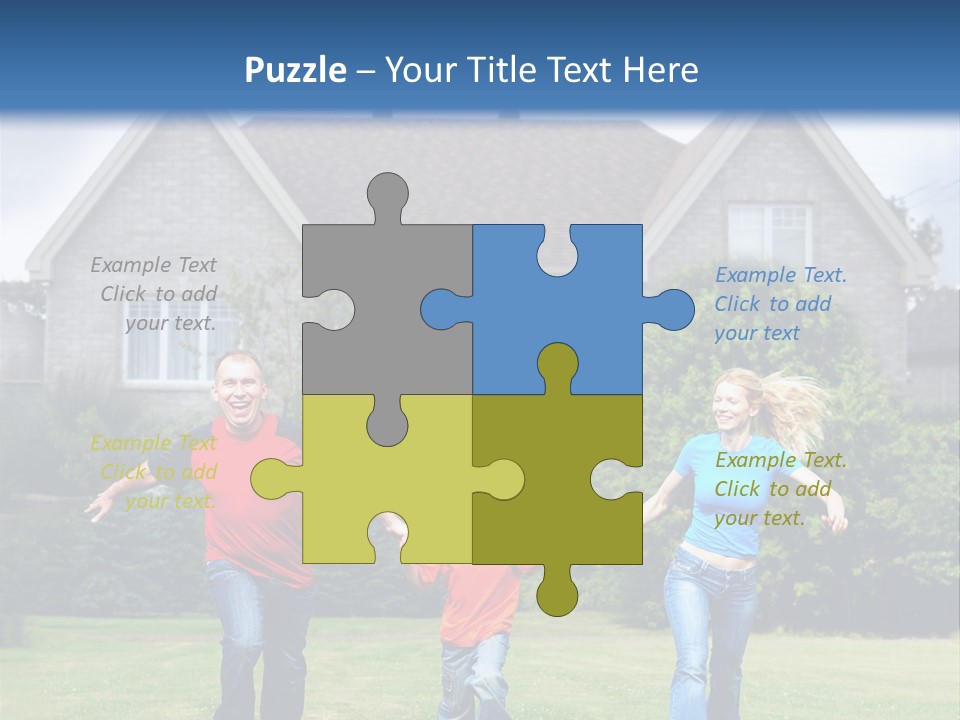 Home Kid Modern PowerPoint Template