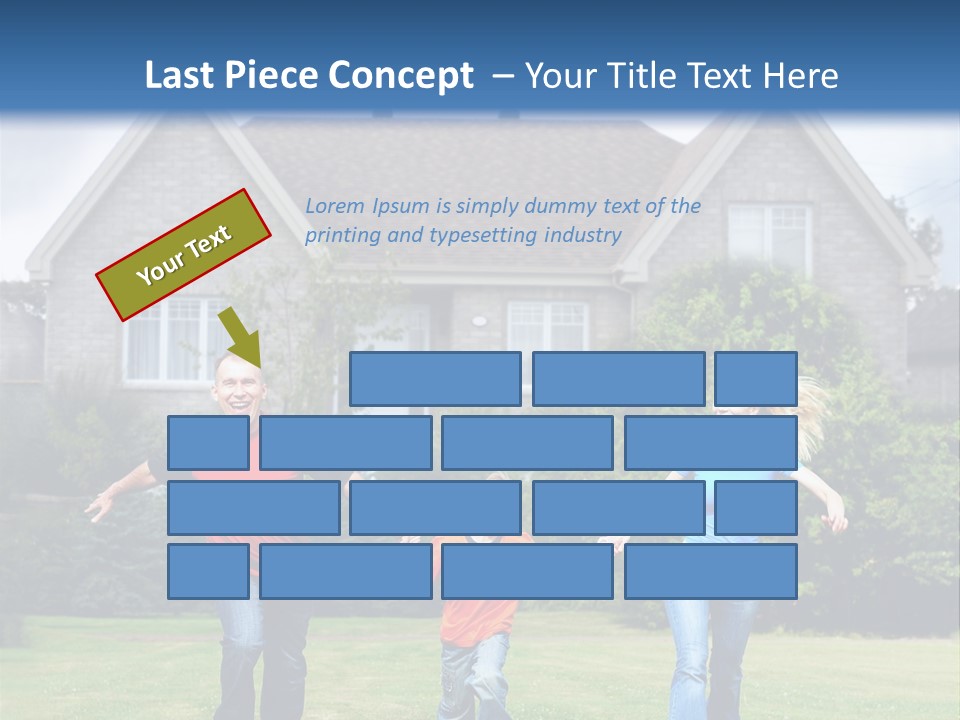 Home Kid Modern PowerPoint Template