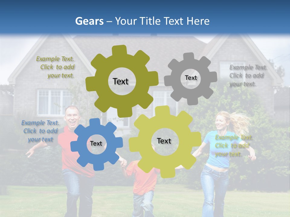 Home Kid Modern PowerPoint Template