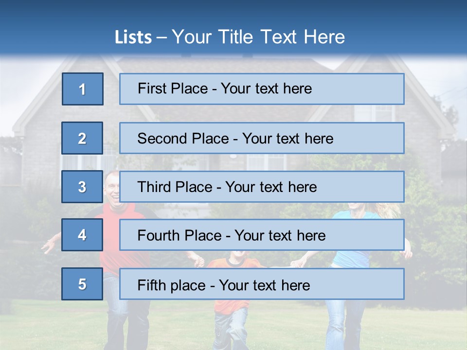 Home Kid Modern PowerPoint Template