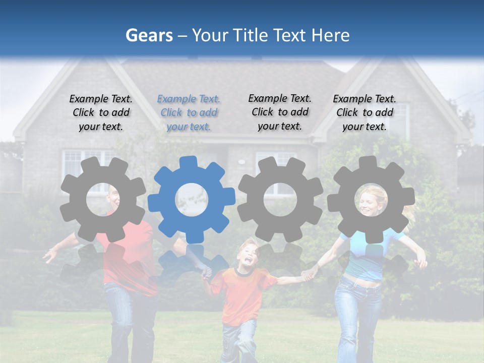 Home Kid Modern PowerPoint Template