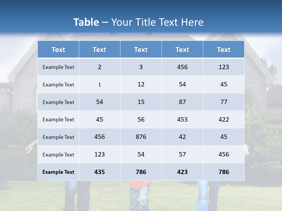 Home Kid Modern PowerPoint Template