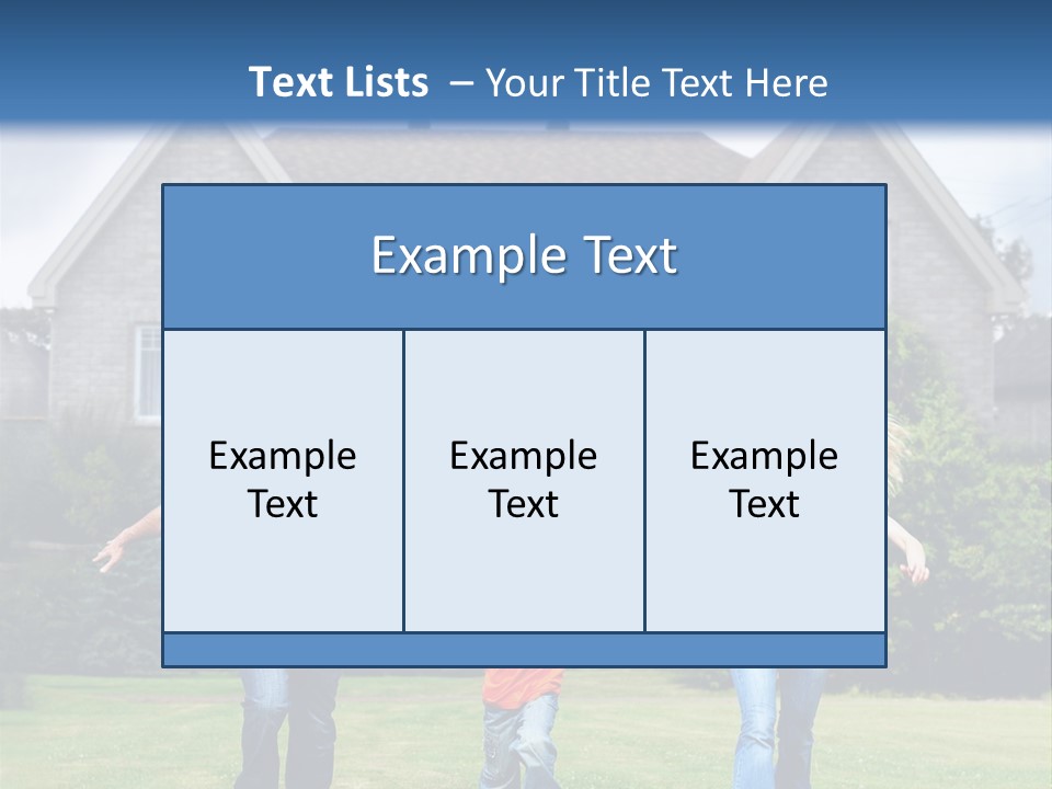 Home Kid Modern PowerPoint Template