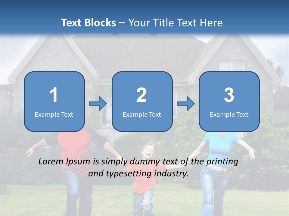 Home Kid Modern PowerPoint Template