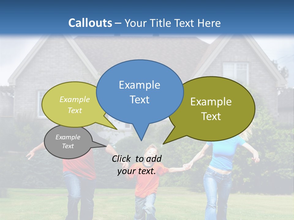 Home Kid Modern PowerPoint Template
