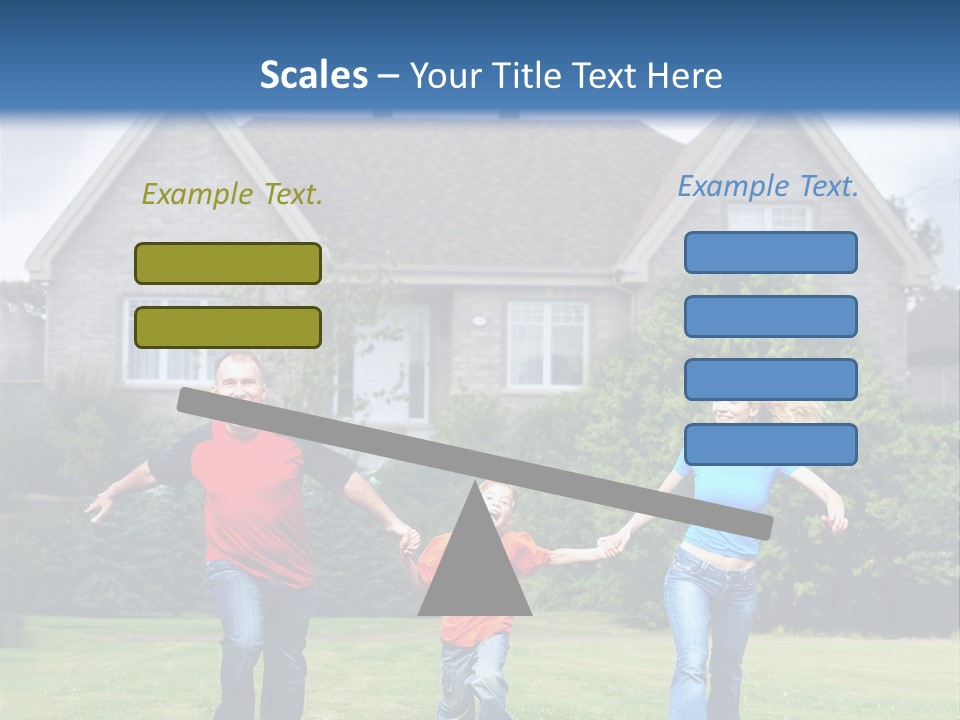 Home Kid Modern PowerPoint Template