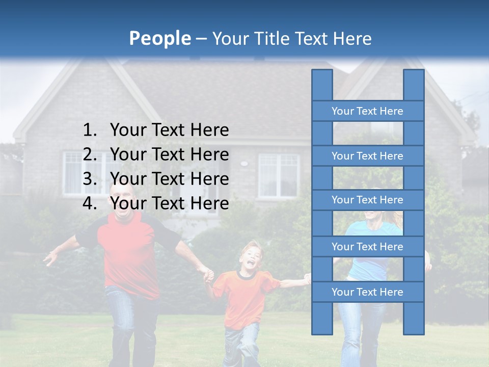 Home Kid Modern PowerPoint Template