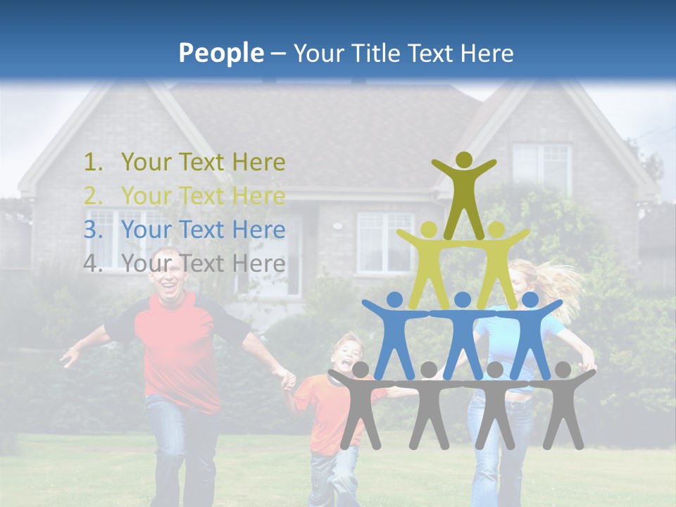 Home Kid Modern PowerPoint Template