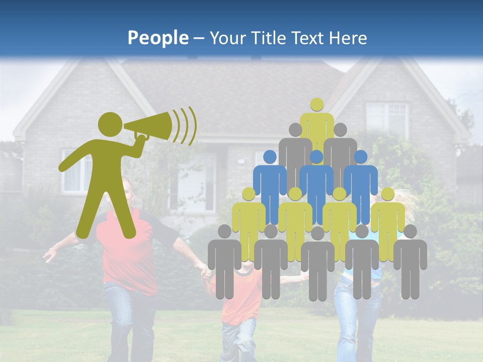 Home Kid Modern PowerPoint Template