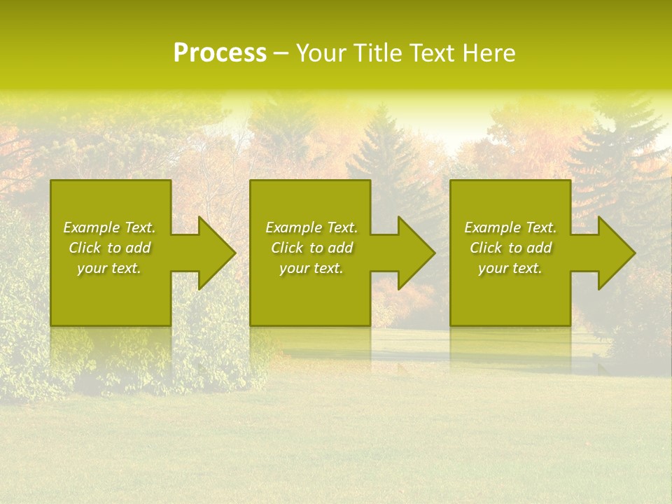 Copse Bushes Thicket PowerPoint Template