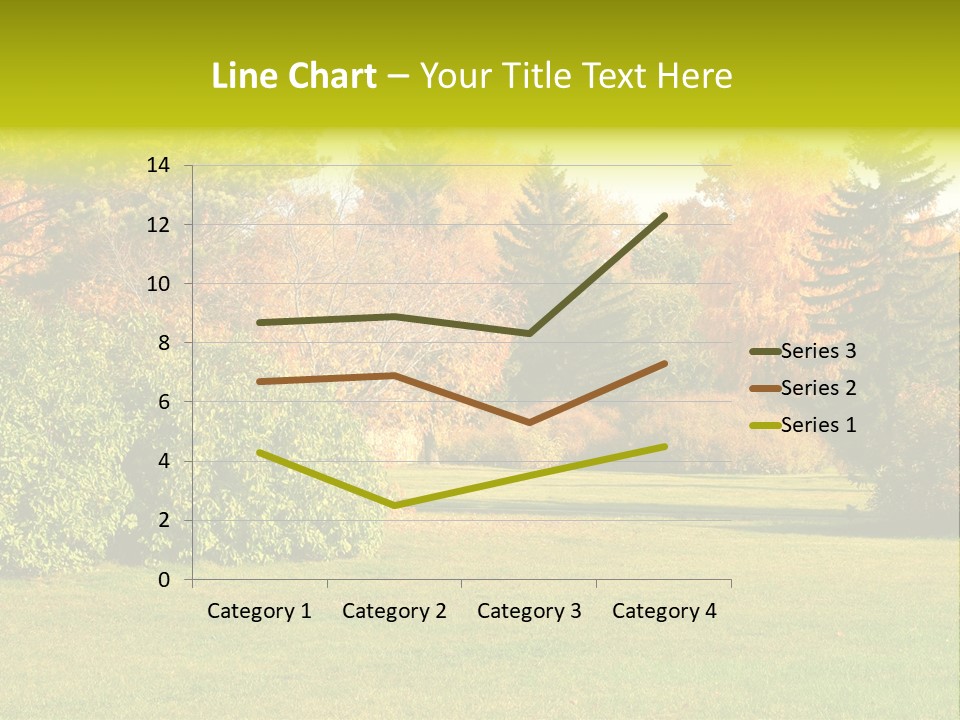 Copse Bushes Thicket PowerPoint Template
