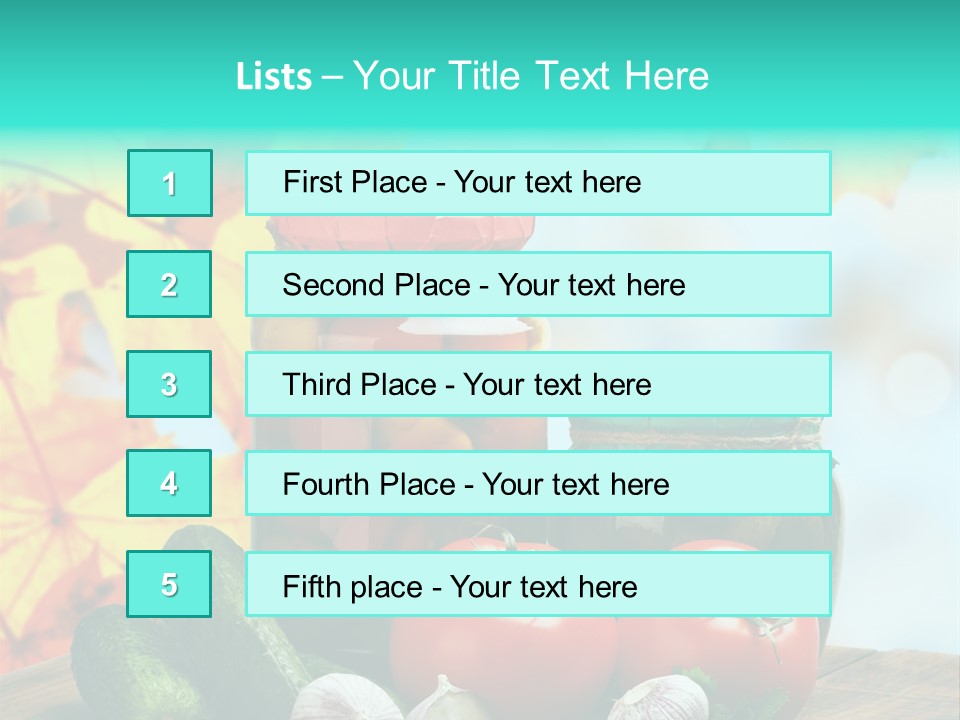 Preserved Domestic Tasty PowerPoint Template