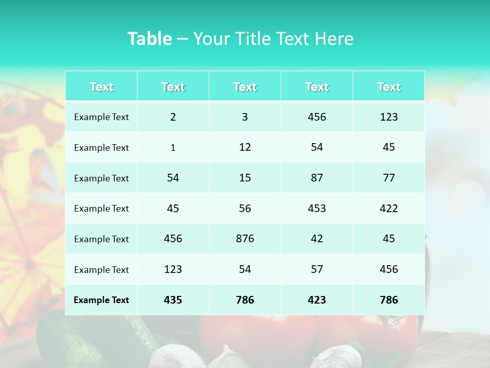 Preserved Domestic Tasty PowerPoint Template