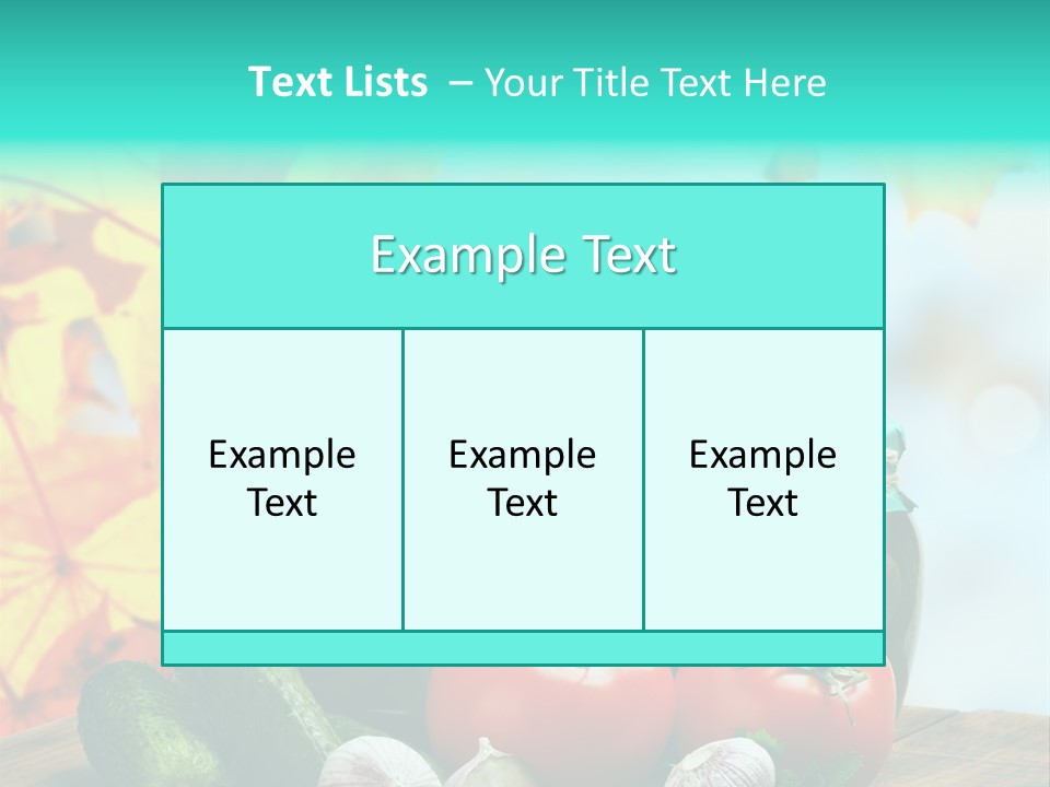 Preserved Domestic Tasty PowerPoint Template