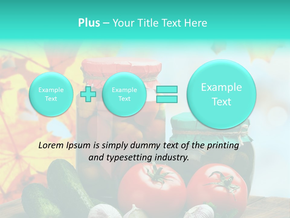 Preserved Domestic Tasty PowerPoint Template