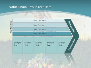 Standing Freedom Meadow PowerPoint Template