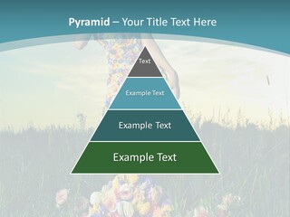 Standing Freedom Meadow PowerPoint Template