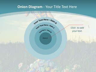 Standing Freedom Meadow PowerPoint Template