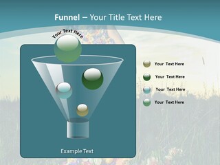 Standing Freedom Meadow PowerPoint Template