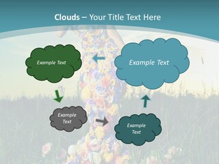 Standing Freedom Meadow PowerPoint Template
