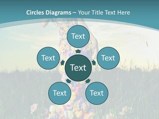 Standing Freedom Meadow PowerPoint Template