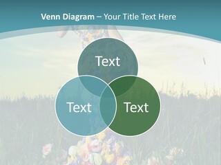 Standing Freedom Meadow PowerPoint Template