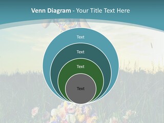 Standing Freedom Meadow PowerPoint Template