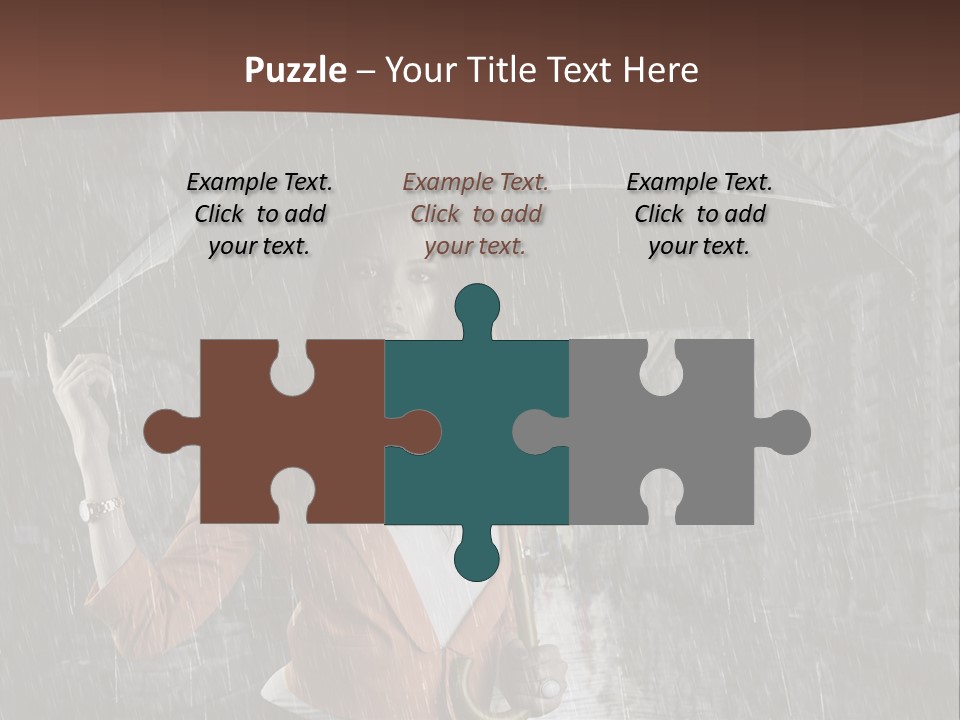 Fashion Face Cute PowerPoint Template