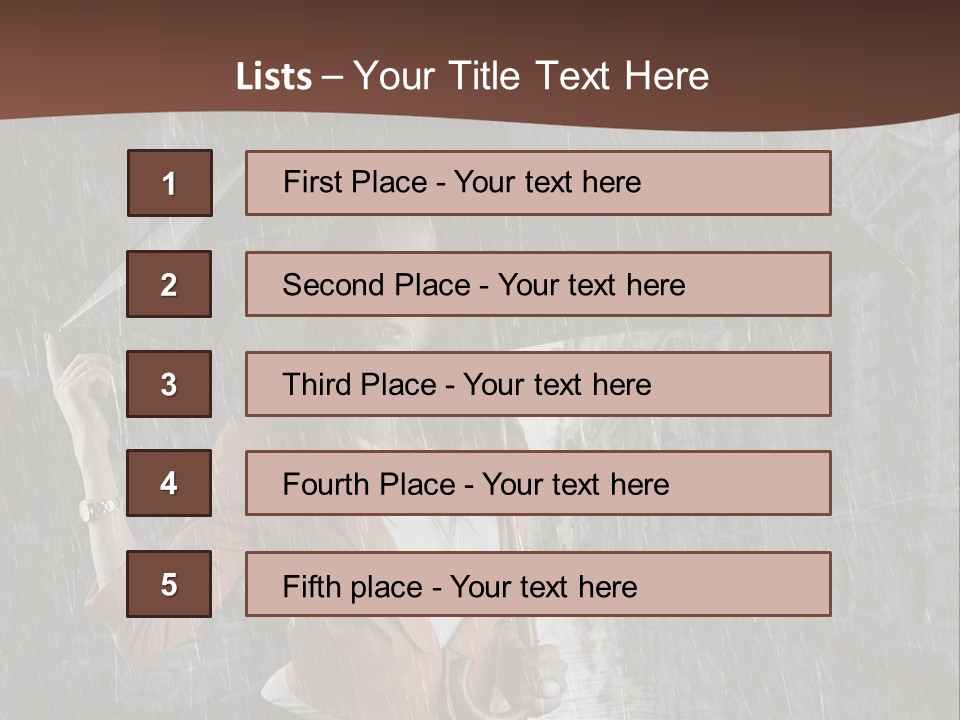 Fashion Face Cute PowerPoint Template