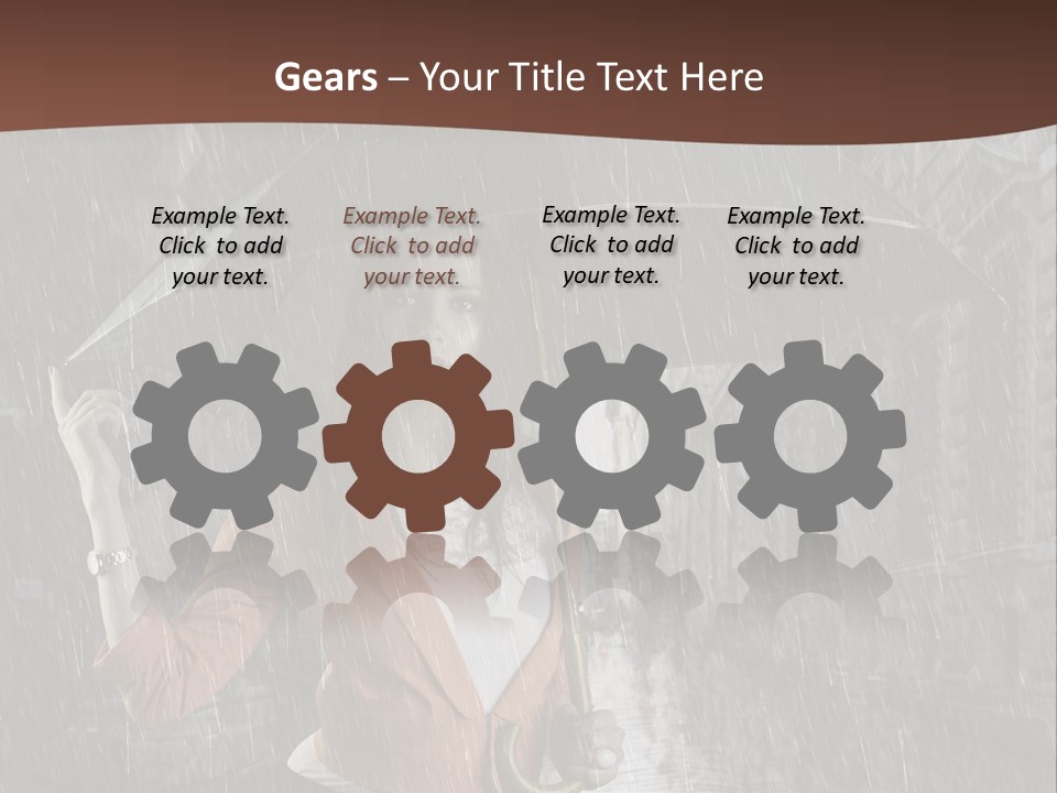 Fashion Face Cute PowerPoint Template