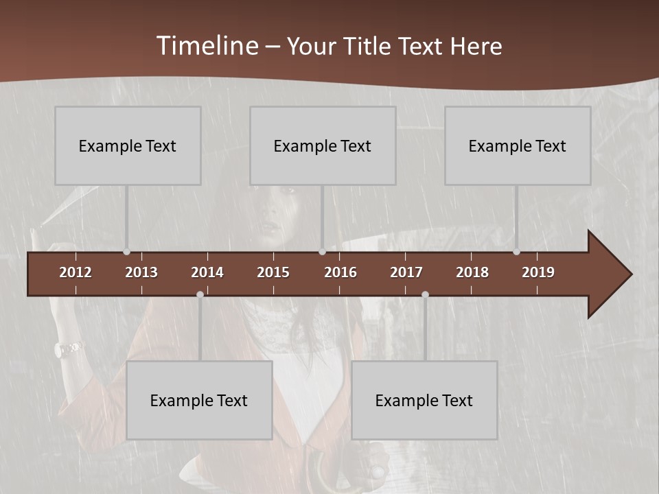 Fashion Face Cute PowerPoint Template