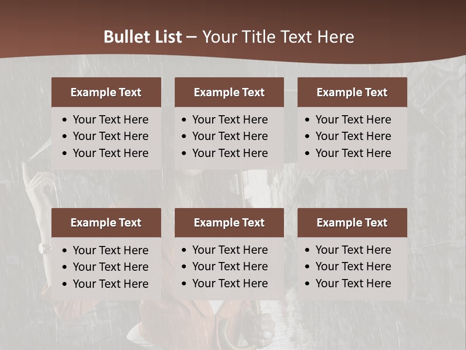 Fashion Face Cute PowerPoint Template