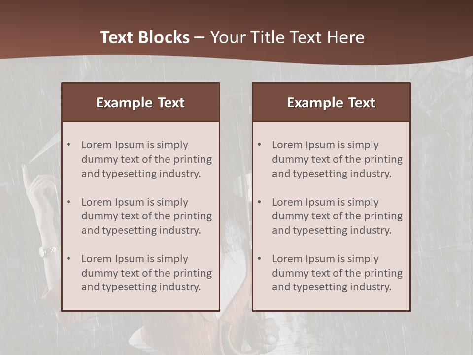 Fashion Face Cute PowerPoint Template