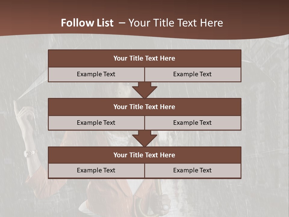 Fashion Face Cute PowerPoint Template