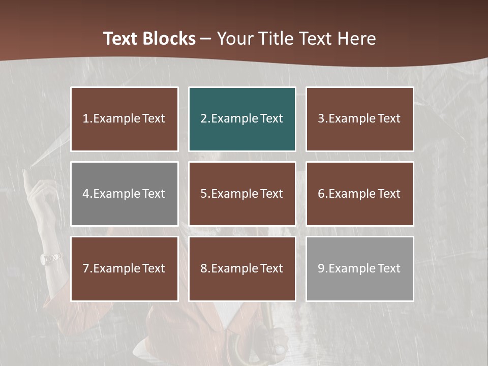 Fashion Face Cute PowerPoint Template