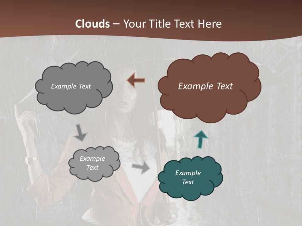 Fashion Face Cute PowerPoint Template