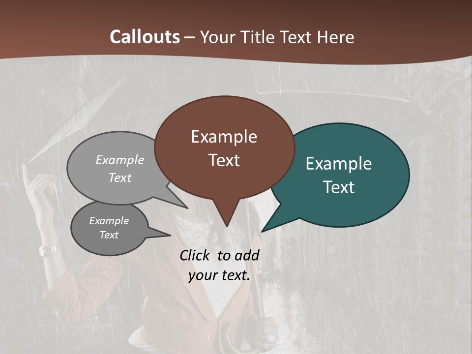 Fashion Face Cute PowerPoint Template