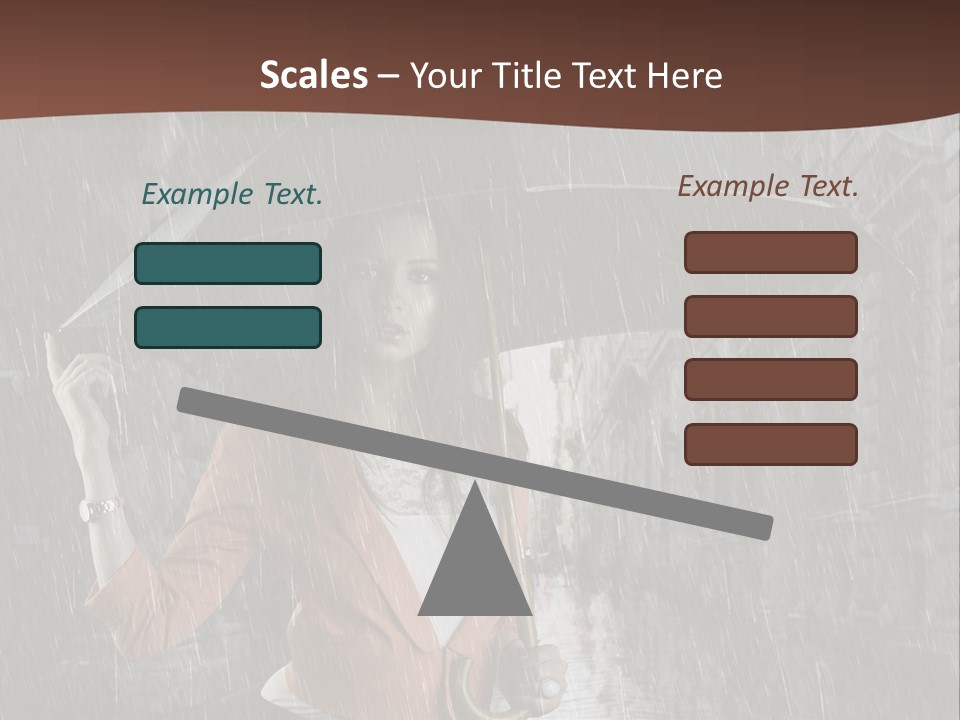 Fashion Face Cute PowerPoint Template