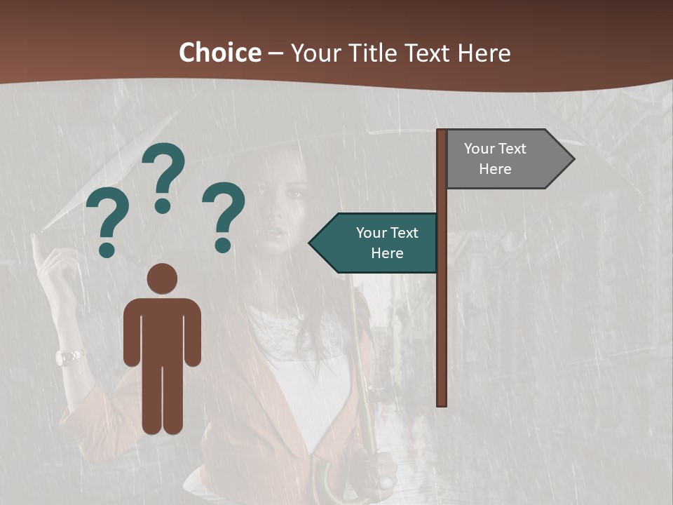 Fashion Face Cute PowerPoint Template