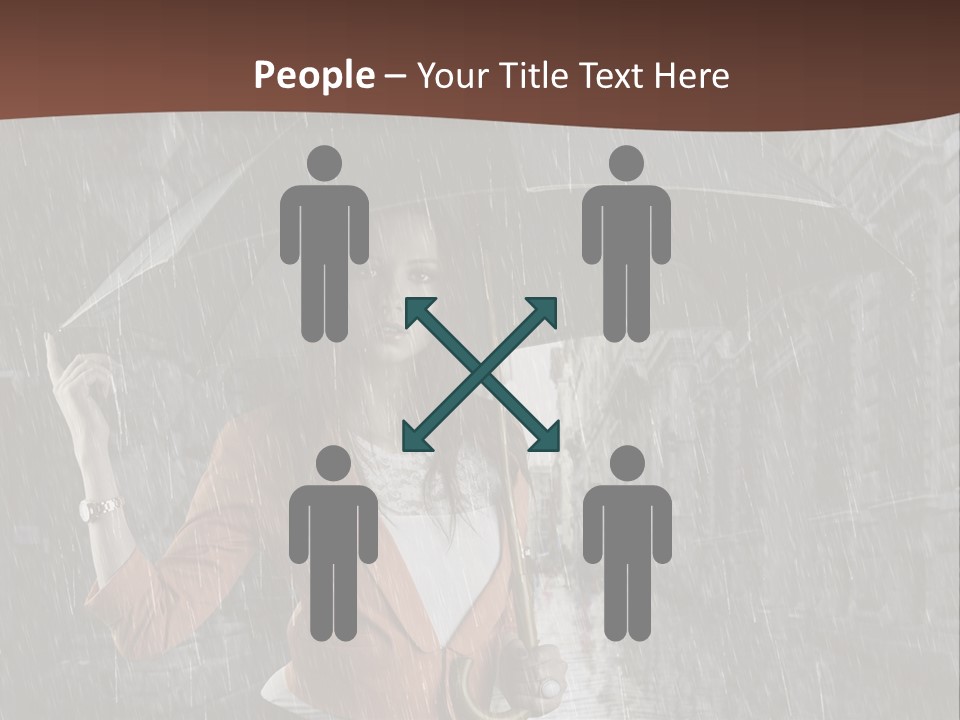 Fashion Face Cute PowerPoint Template