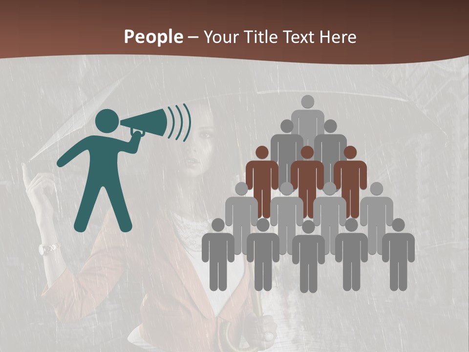 Fashion Face Cute PowerPoint Template