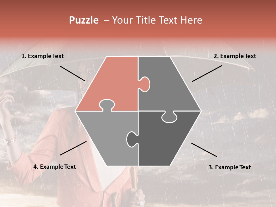 One Jacket Make Up PowerPoint Template